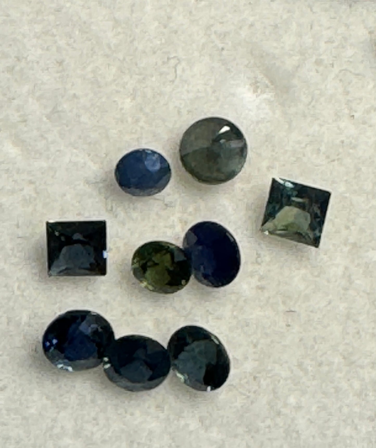 Accent Stones- Deep Blue Sapphires